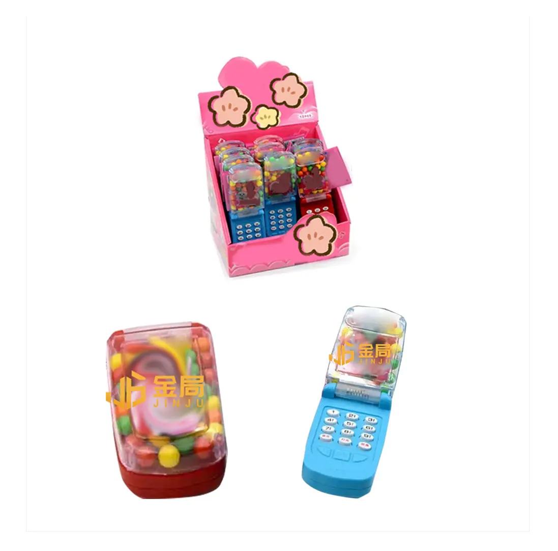 Высокое качество музыкальный мобильный телефон форма конфеты Кондитерские игрушки детские и