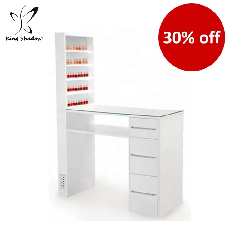 
King shadow beauty salon equipment and furniture nail salon furniture nail tables 