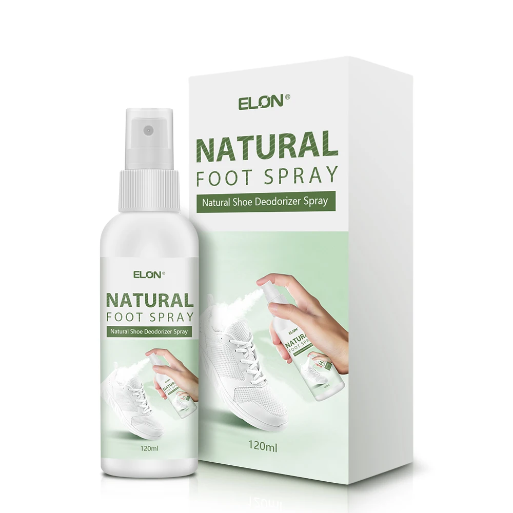 Factory Wholesale ODM 120 ml Shoe Deodorizer Skin Safe Shoes Clean Spray Eliminate Sneaker Smell