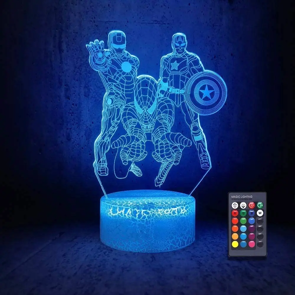 Custom Illusion Acrylic Game Accessories Colorful Changeable Lamp Beating Bar Game Sign Icon Light