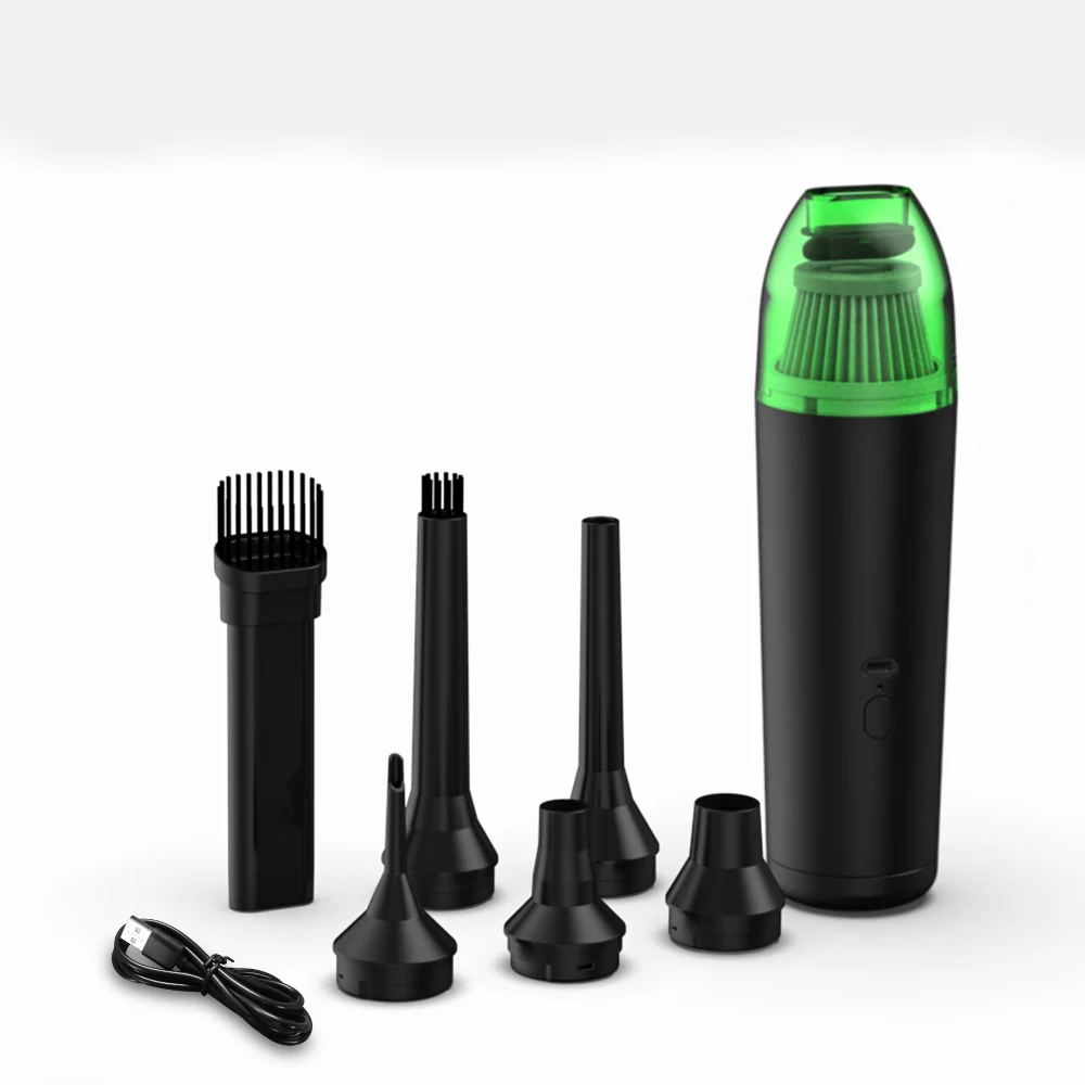 Новейшая модель; 5000pa портативный автомобильный пылесос 50000 об/мин со сжатым воздухом для воздушных шаров воздушный компрессор клавишных инструментов чистки