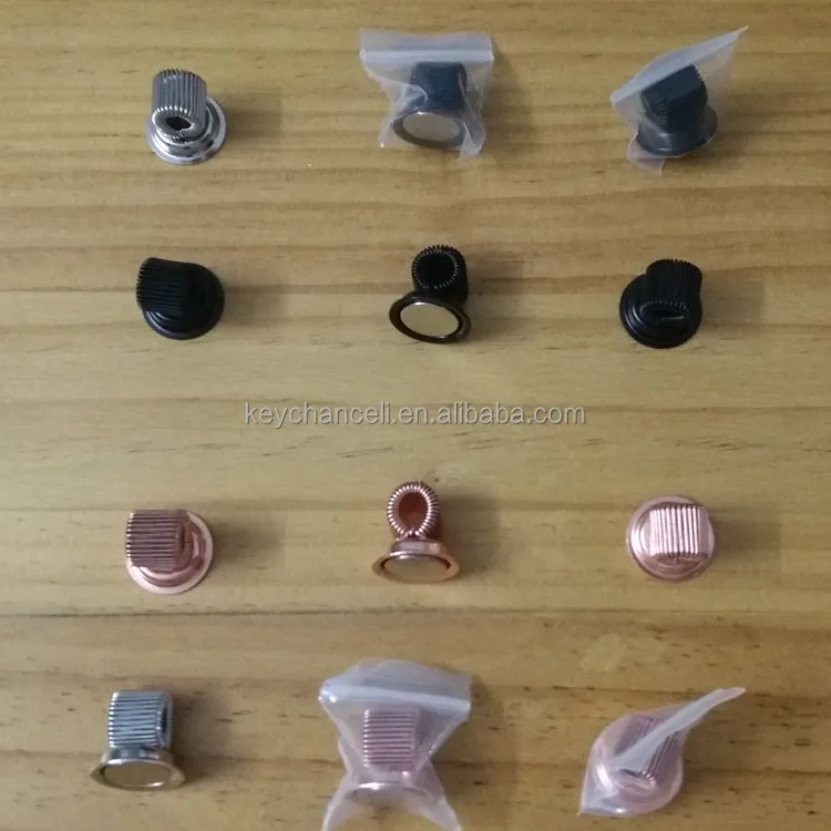 China supplier different colors strong white magnet pen clip metal pen holder