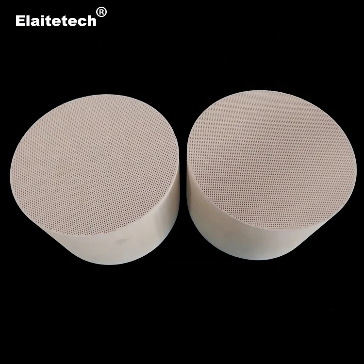 Diesel engine smoke/soot wall flow particulate filter DPF catalytic converter for construction machine