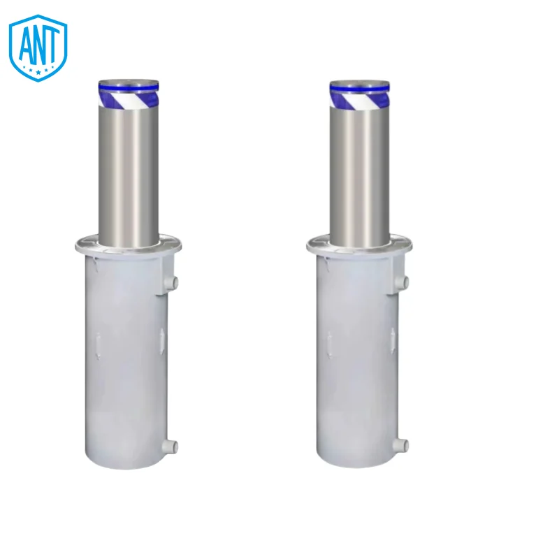 Supplier Sales 304 316 Stainless Steel Rising Bollard Automatic Lifting Price Remote Control Parking Outdoor Hydraulic Bollards