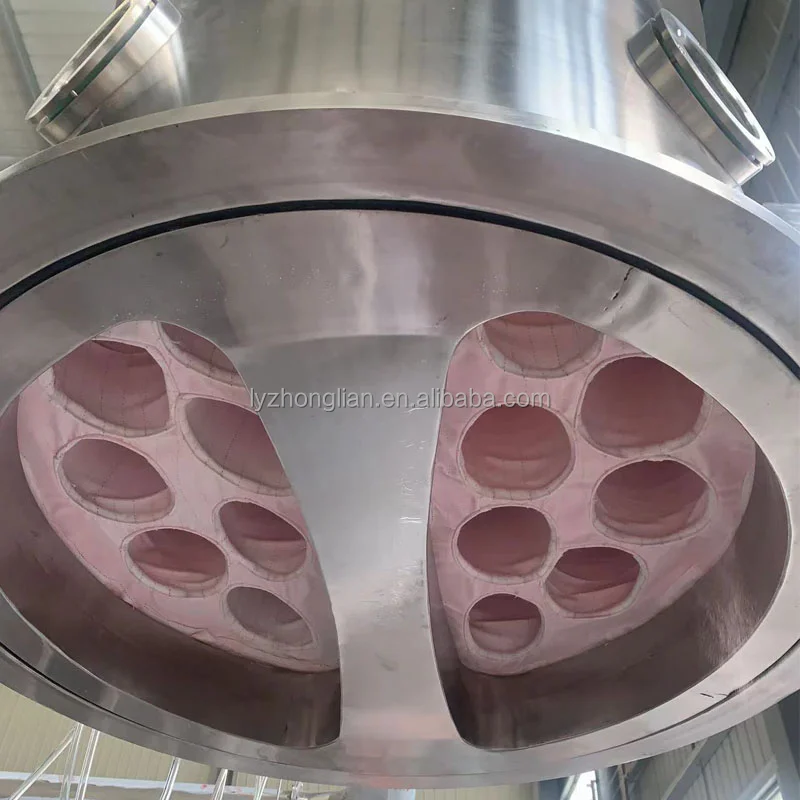 High Efficiency Vertical Fluid Boiling Bed Dryer/Fluidized bed drying machine for Milk Juice Powder Granules