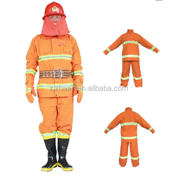 2019 огнестойкий Пожарный Костюм боевой одежды