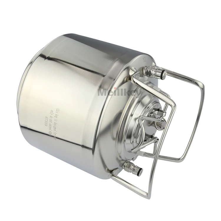 304 Stainless Steel Home Brewing Liquor Fermentation Barrel Fermentation Tank Stainless Wine Fermenter 6Liter Beer container