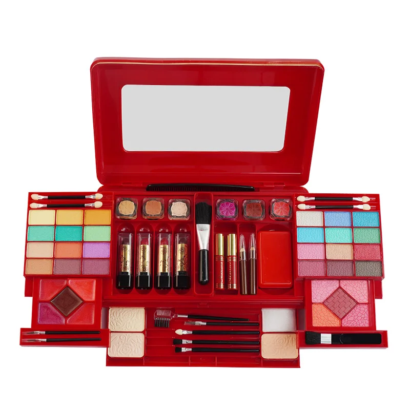 2024 New Cheap Cosmetics Gift Beauty Tool Kit Eye Shadow Palette Colorful Makeup Full Kit Professional Cosmetics Makeup Set