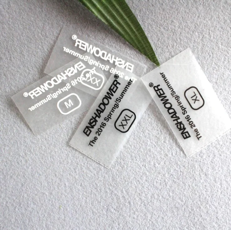 China Suppliers Custom Heat Transfer Labels For Clothing