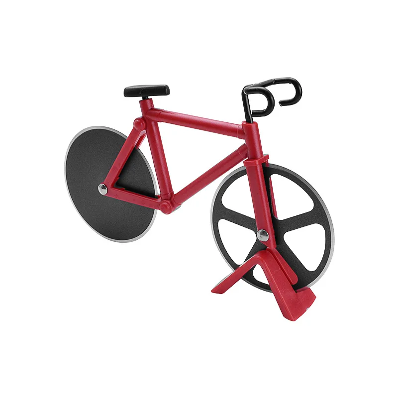 Custom Logo Bicycle Pizza Cutter Wheel with Stainless Steel Blade