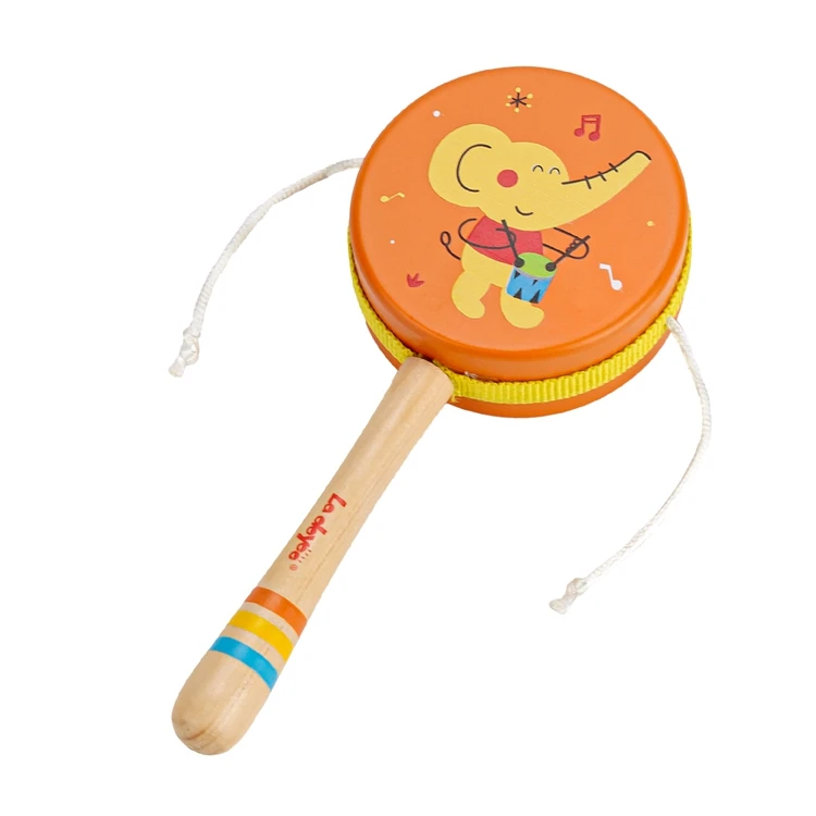 La doyee wooden kid musical instruments Monkey drum toy