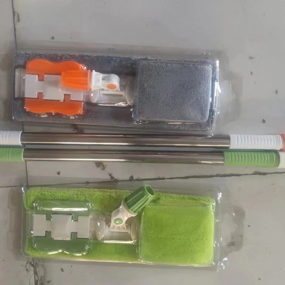 Factory direct sale of high quality flat mop with cloth mop magic flat mop