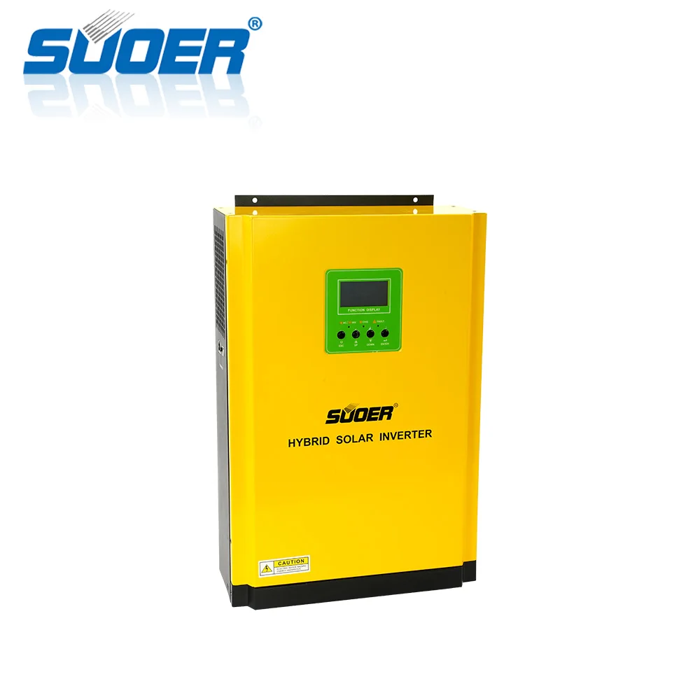 SUOER 2021 НОВЕЙШИЙ гибридный солнечный инвертор, фотогальванический автономный солнечный инвертор 5 кВт с mppt Солнечный контроллер
