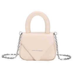 New Fashion Crossbody Bag Women Simple Texture Brand Designer Pu Leather long Chain Handbags For Women ladies sling bag