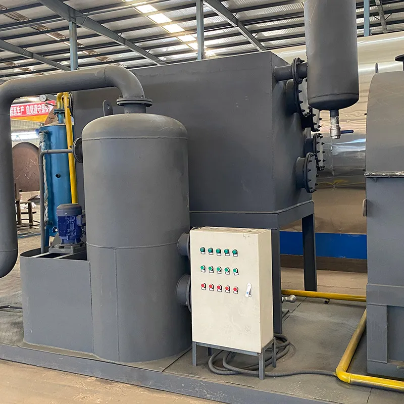 mini petrochemical plant small pyrolysis oil distillation to diesel