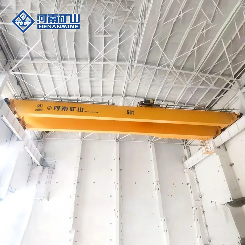 Radio Remote Control Heavy Duty Double Girder EOT Crane Working Load of 100 tonnes