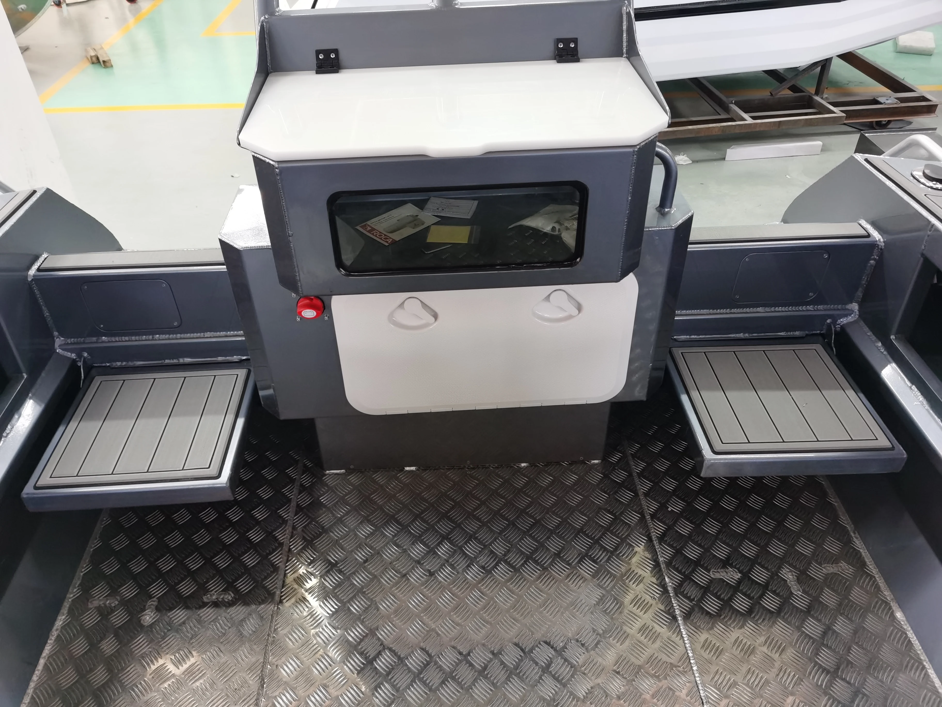 Deep V offshore yacht luxury small speed fishing boat with engine rowing boats 7.5m 25ft aluminum fishing boats for sale