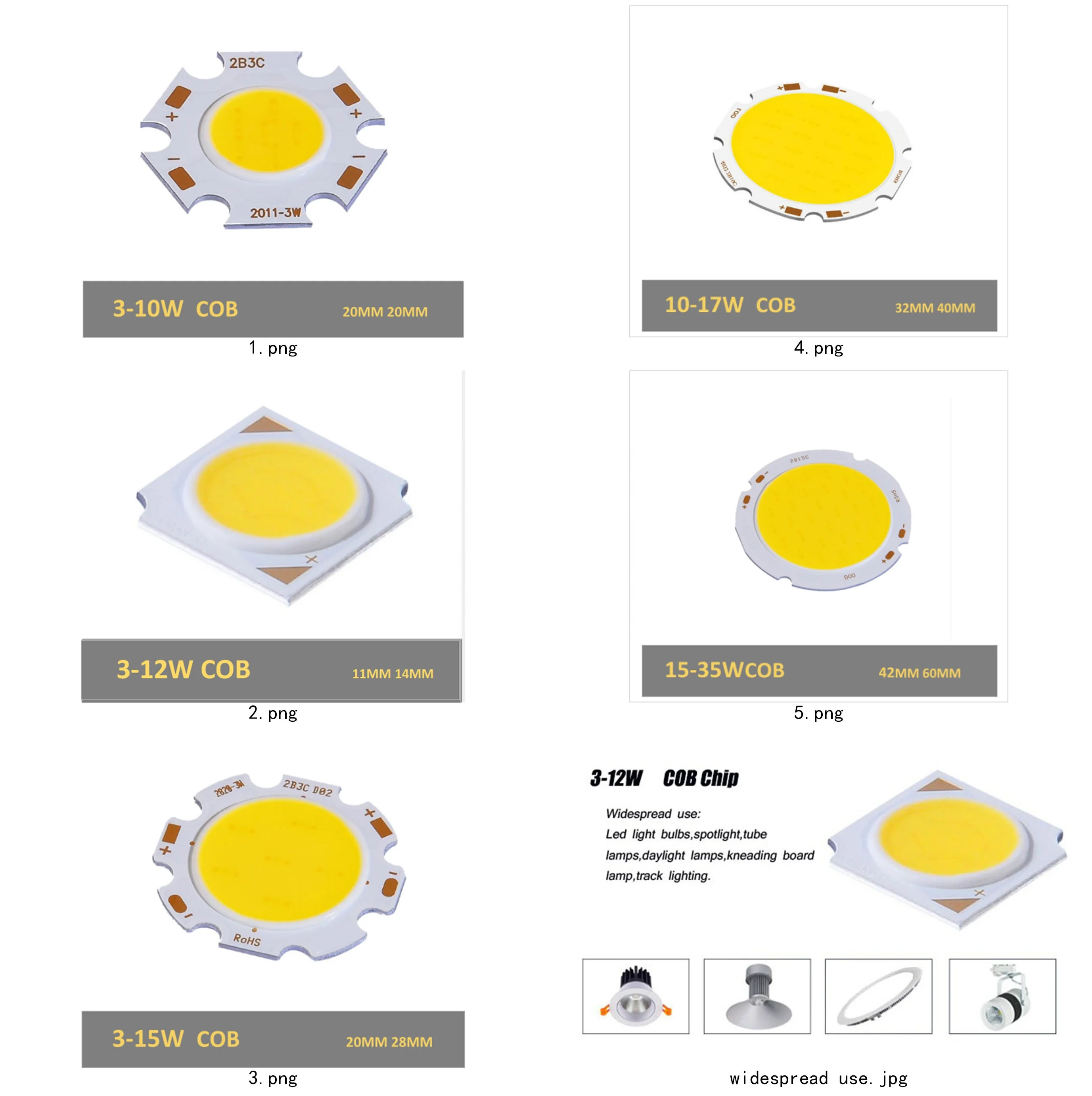 Высокий люмен COB светодиодный чип-диод 5 Вт 20 Вт 25 Вт 30 Вт 35 Вт светодиодный downglight Регулируемый Горячая продажа COB Заводская поставка Сделано в Китае