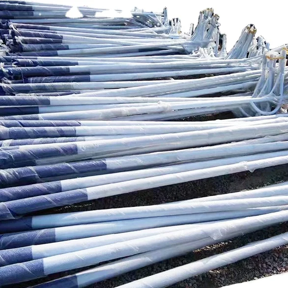 high quality wholesale OEM outdoor waterproof steel lamp poles   aluminum 5m 6m 7m 8m 9m street light pole