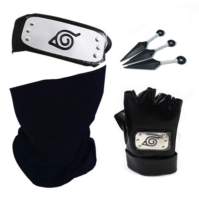 Hatake Kakashi Cosplay Headband Anime Accessories Kunai Japanese Anime headband Sign Props Gift Fans Toy