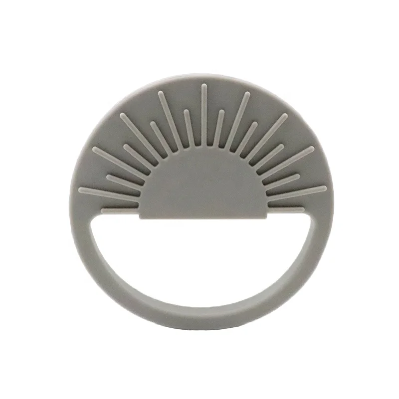 New Design Funny Silicone Sensory BPA Free Teething Toys Sun Baby Teether