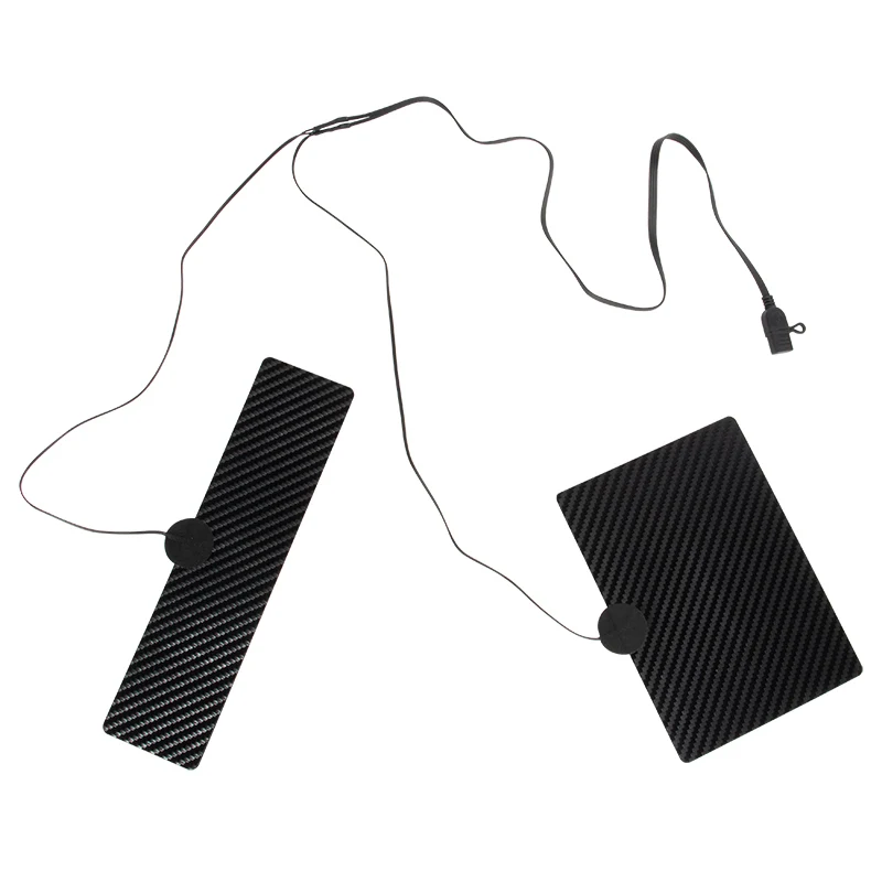 Voltage customization PVC Carbon Fiber Electric Heating Pad USB Safe Heating Element Applicable to Medical Devices Lunch Boxes