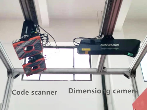 Dws Conveyor Line Product Dimension And Weight Scanner Parcel Weighing And Scanning