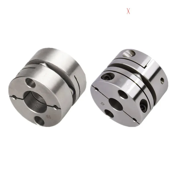 
High Sensitivity Disc Shaft Coupling Single Diaphragm clamp Coupler for Step Motor 