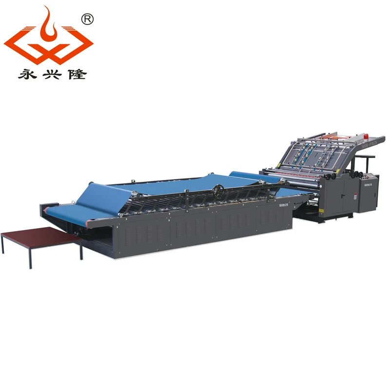 semi Automatic Flute Laminating Machine flute