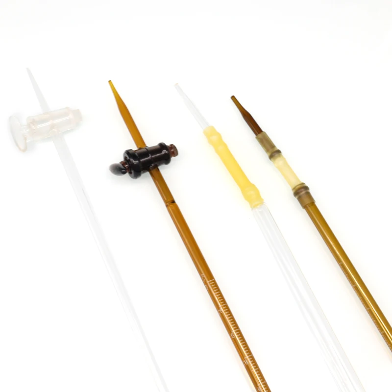 
 Оптовая цена, лабораторная посуда Tdmc Burette, прозрачная или янтарная  
