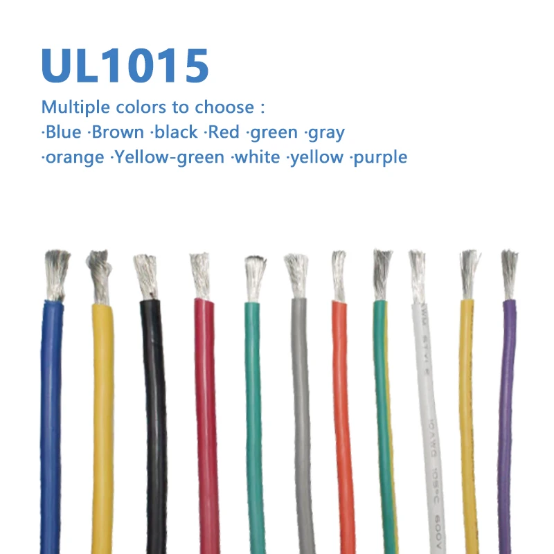 3F pvc insulation awm  1015 600v electric flexible internal  connect electrical wiring electrical  connecting wires prices