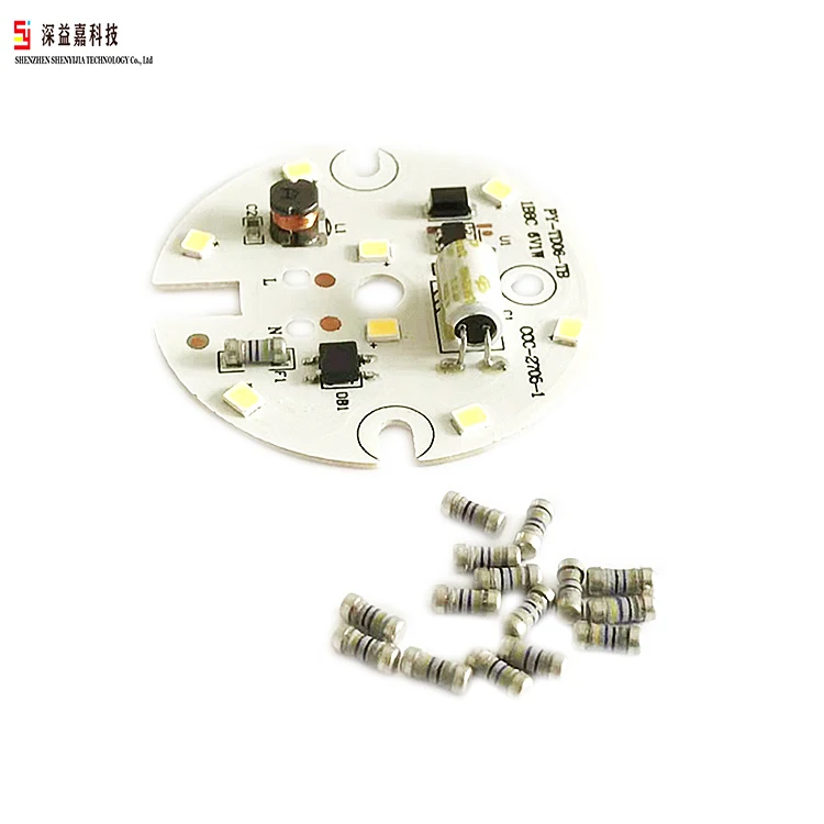 Wirewound Fuse SMD MELF Resistor LED Resistor 0207 0309 0410 0411 1W 2W 3W for LED Light LED Bulb LED Strips