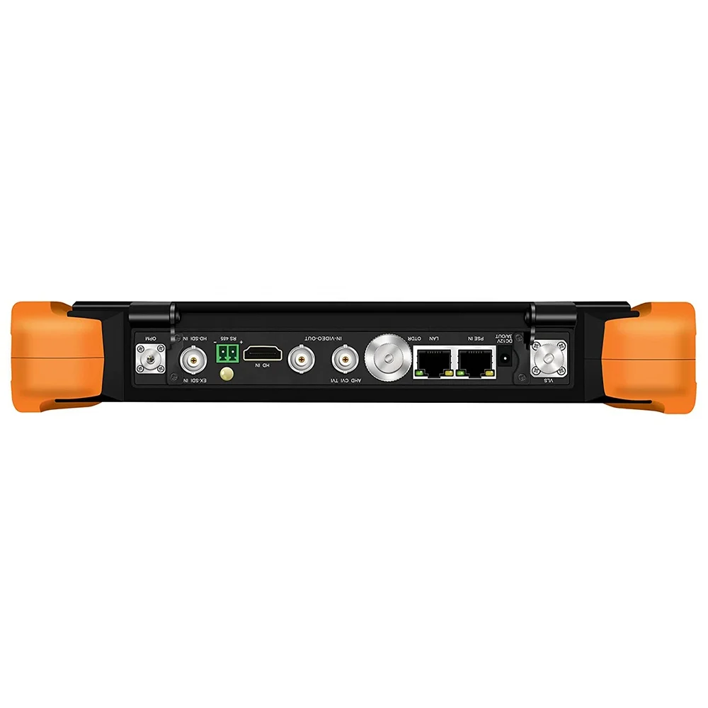 Mult- Function 8 inch IP AHD TVI CVI Analog CCTV IPC Tester OTDR with 4K HD Input/Output  8 inch Retina touch screen