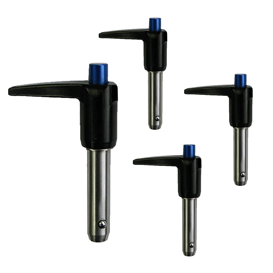 Chinese Manufacture High Pression stainless steel L type quick release spring loaded ball lock pin with rings