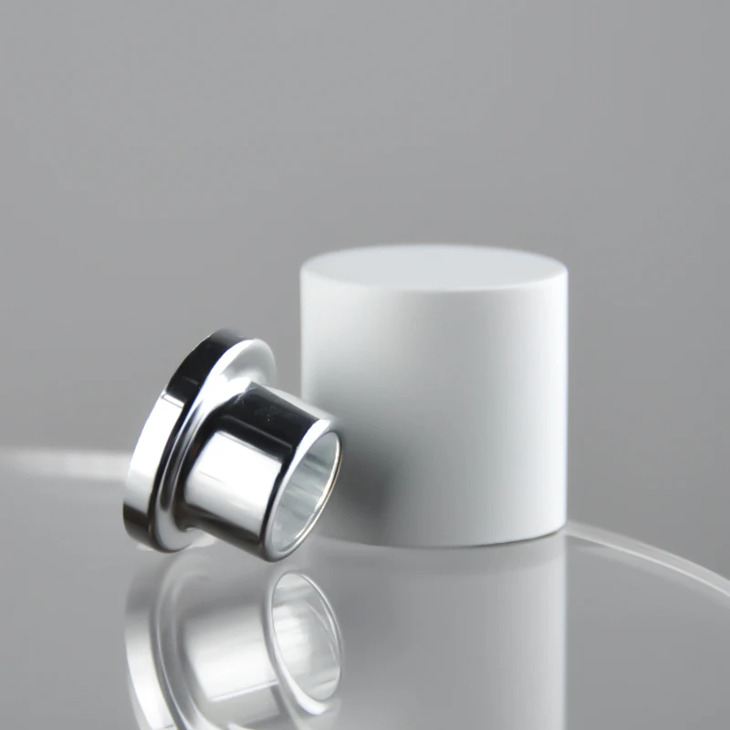 Black Magnetic Cap Perfume Bottle Cologne Perfume Bottles 30 ml Glass Spray Magnetic Cap with gold step collar