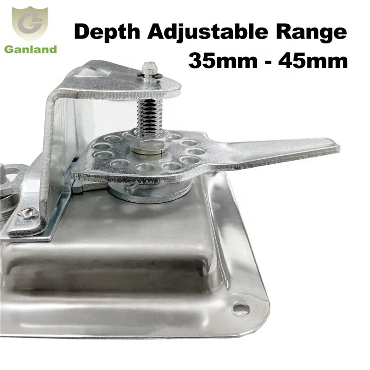 GL-12114 Stainless Steel Folding T Handle Lock For Tool Box,Doors,Cabinets