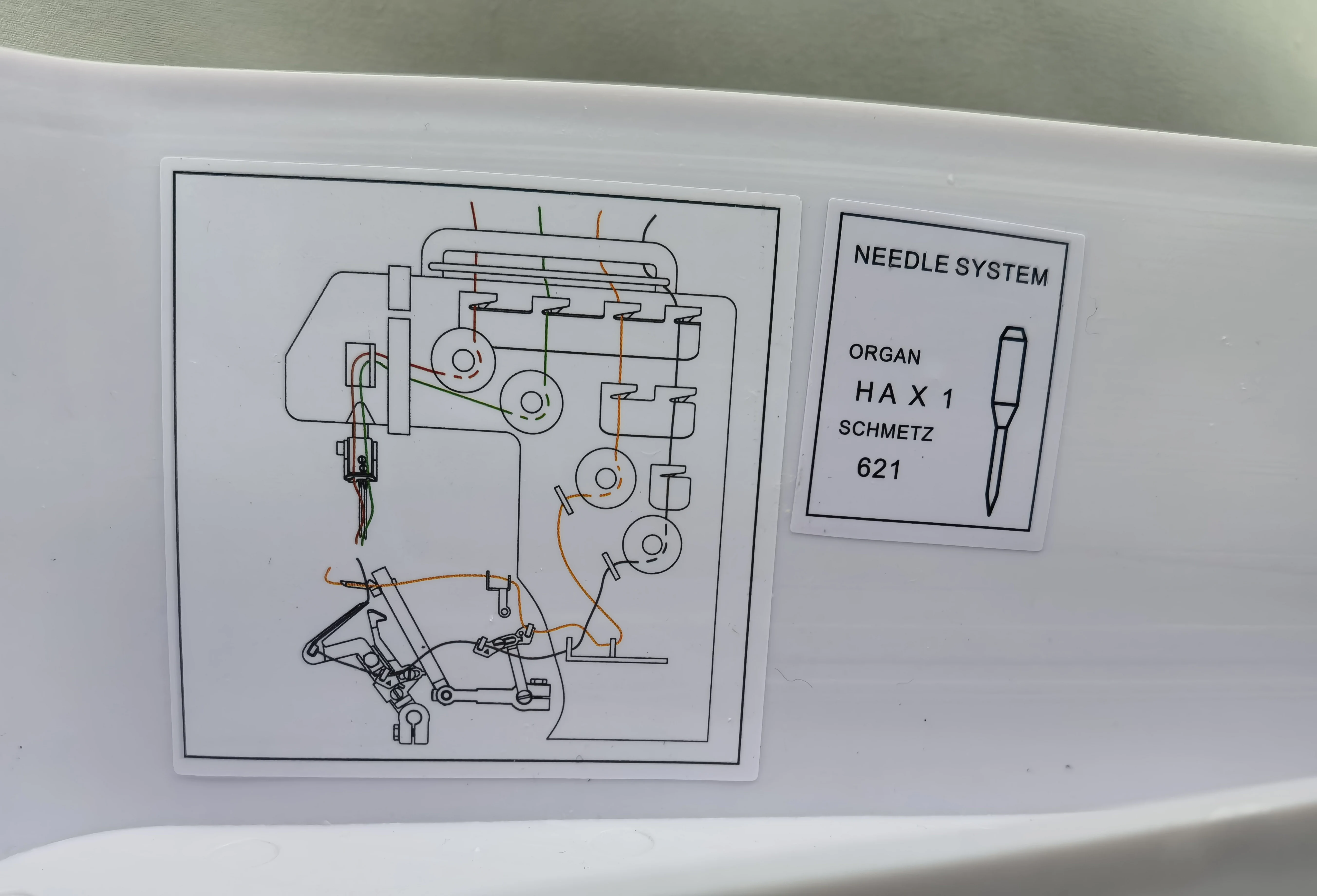 JK434D Household Overlock Sewing Machine Hot Sale Four-thread Industrial for Manufacturing Plants and Factories for Overalls