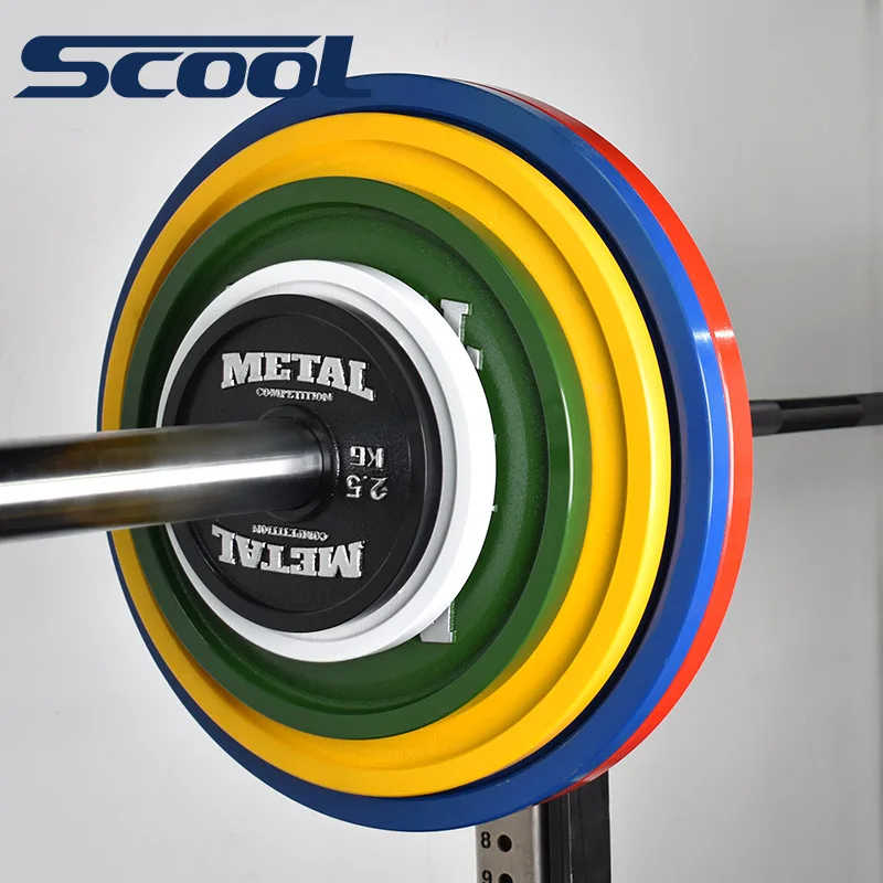 Тарелки powerlifting и deadlift для бодибилдинга фитнеса прочные чугунные штанги оборудование тренажерного зала поддержка индивидуального логотипа