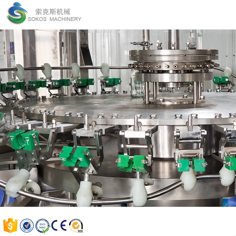Juice Filling Machine Fully Automatic 2000BPH Pet Bottle Juice Hot Filling And Capping Machine