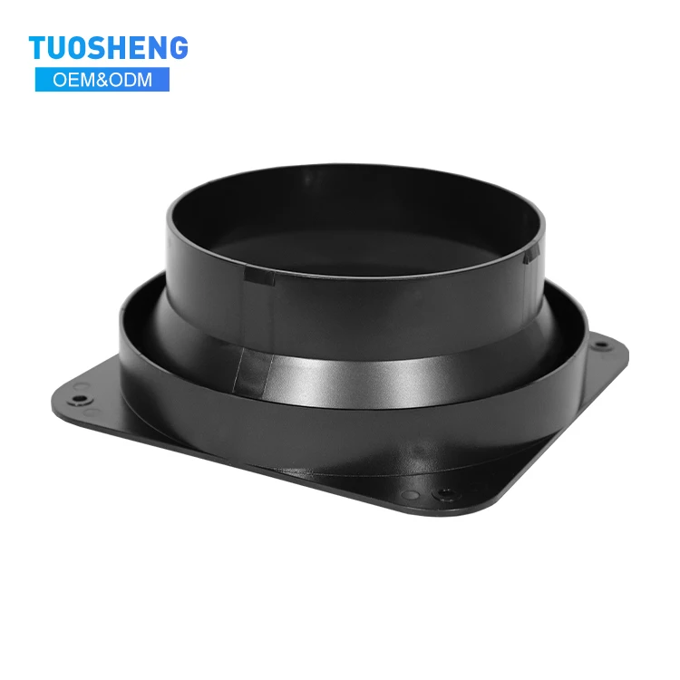 Custom Outlet Joint Flange Double Plastic Vent Air Ventilation Exhaust Fan Cover