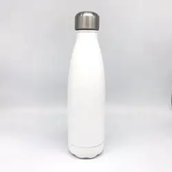 Candy Color Series OEM 500ml Double Stainless Steel Vacuum Sport Leak-Proof Bottle Cola Shape Water Bottle