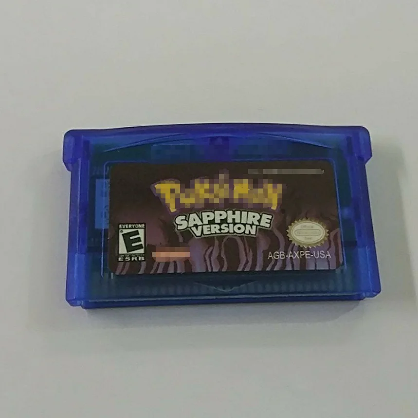 2022 дешевая 5 видов цветов покемо игровой Картридж для GBA SP карты мальчиков игры Бесплатная доставка