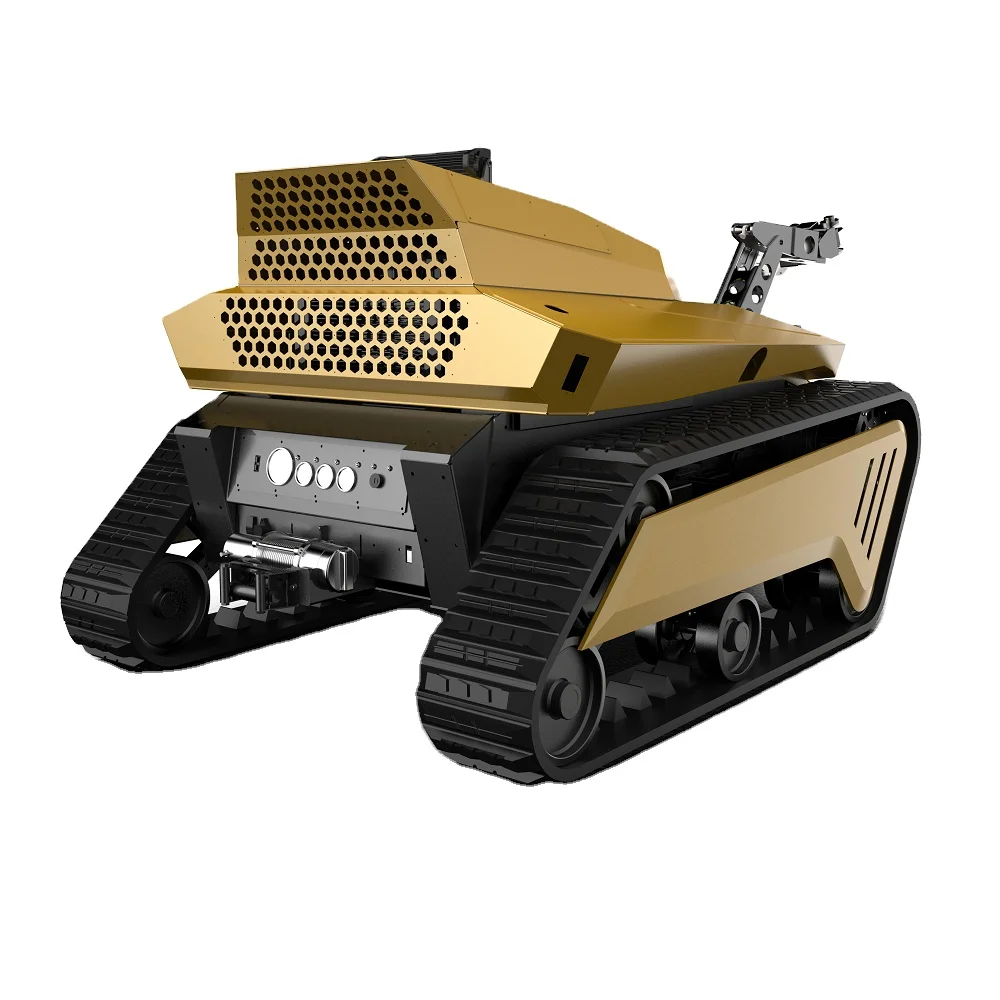 Customized Hot-selling Remote Control Tank Robot ChassisCustomized Tracked Tank Robot Chassis