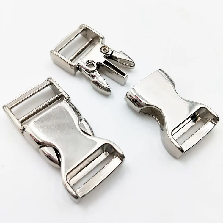 Оптовая продажа быстросъемная Пряжка из нержавеющей стали для ошейника собак
