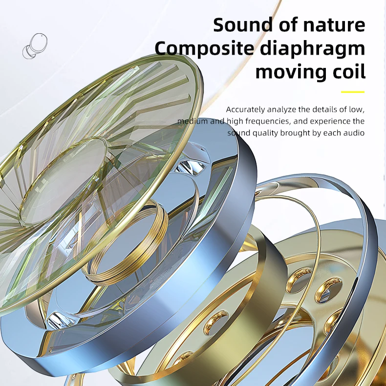 Factory Price Wholesale High Quality Low Latency HIFI TWS Wireless 5.3 Bluetooth Headphone Earbuds