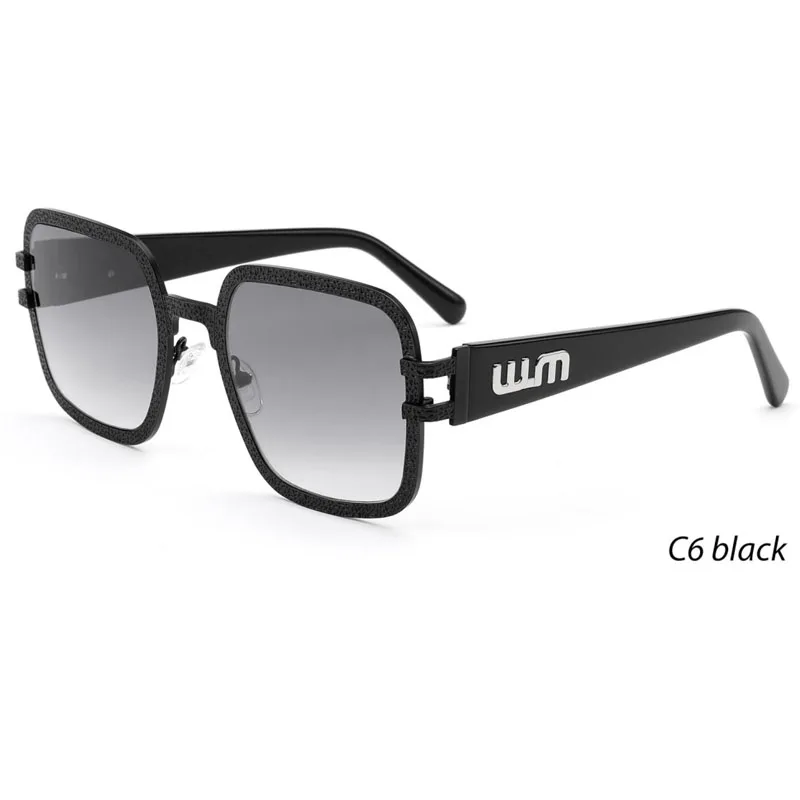 sunglasses 2024 new design metal flat top sun glasses manufacturer acetate metal sunglasses