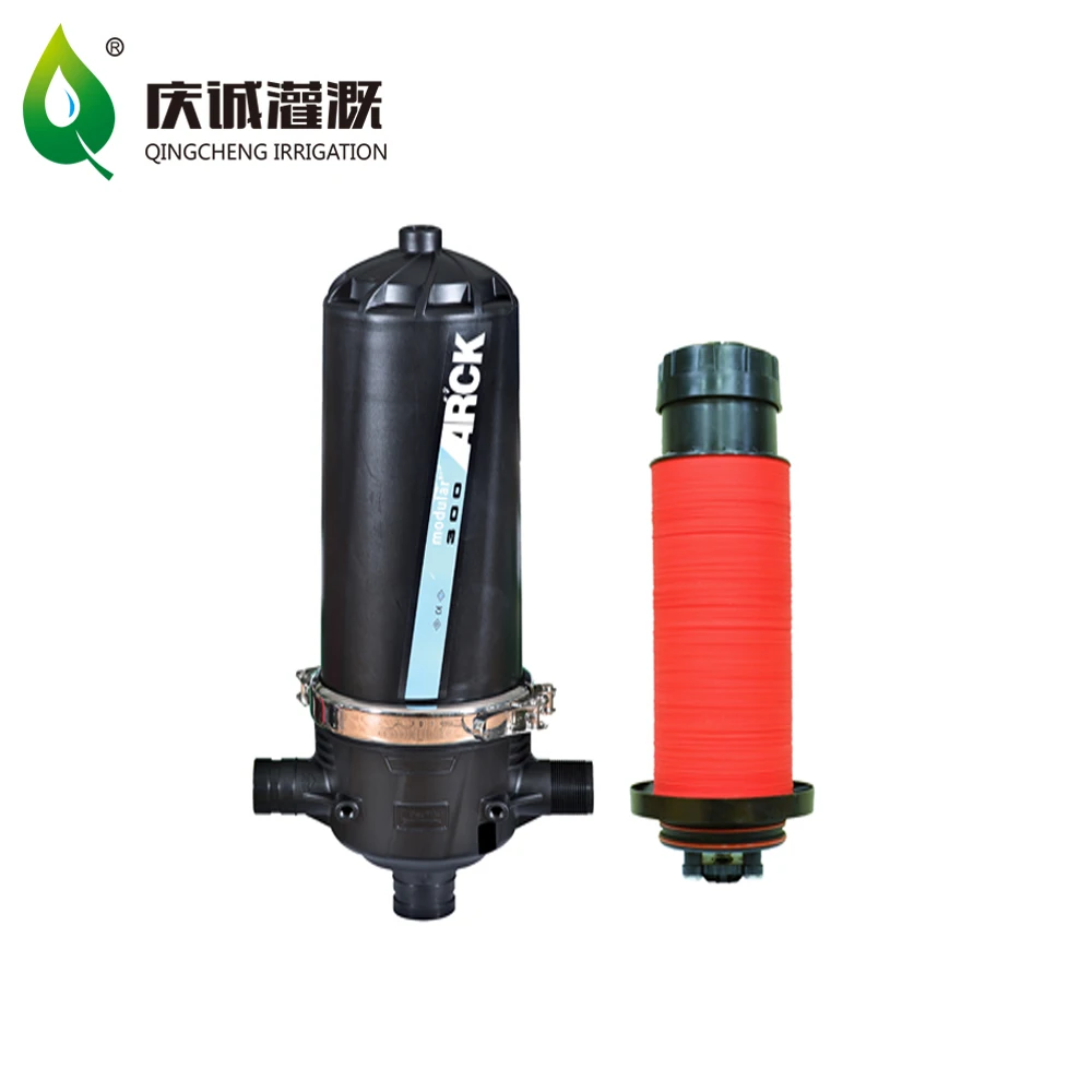 ARCK автоматический фильтр для промывки песка 2-дюймовый ирригационный дисковый фильтр для воды для сельскохозяйственного и садового орошения