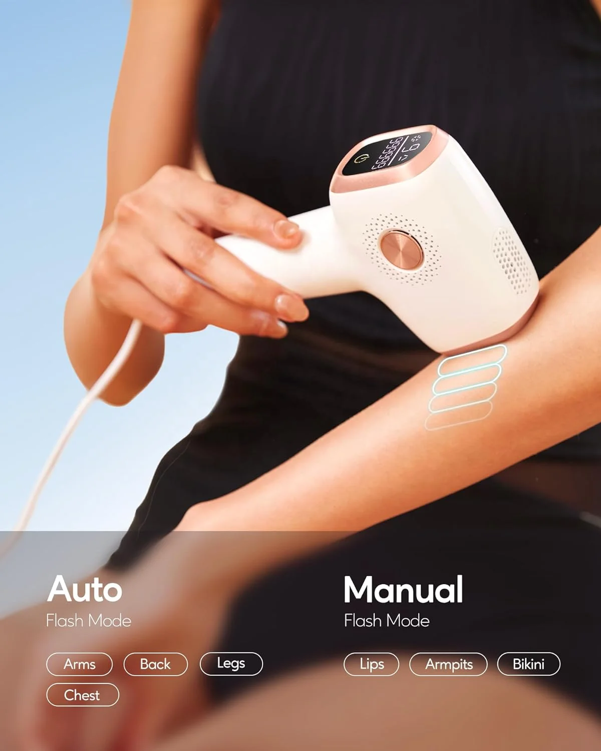 Innza  Permanent  DIY the best ice cooling at home IPL hair removal devices  Portable Depilator