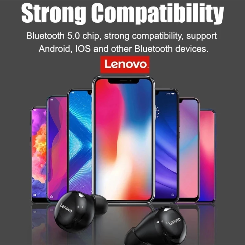 Новый Lenovo LP11 мини наушники-вкладыши TWS с BT беспроводные наушники BT5.0 стерео Hi-Fi звук музыки шумоподавления микрофоном