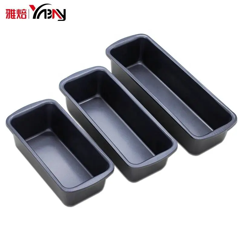 hot Thickened kitchen rectangle bread non-stick baking mold aluminum loaf toast pan